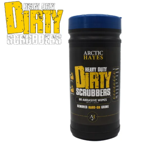 80 Heavy Duty Abrasive Wipes