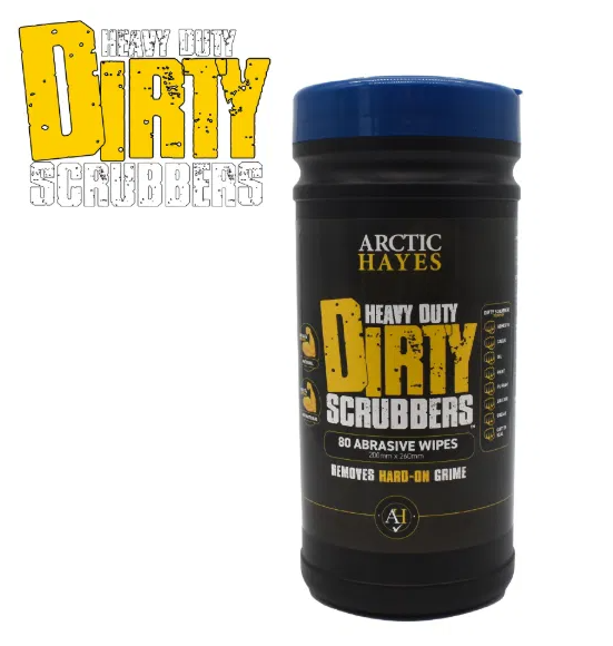 80 Heavy Duty Abrasive Wipes