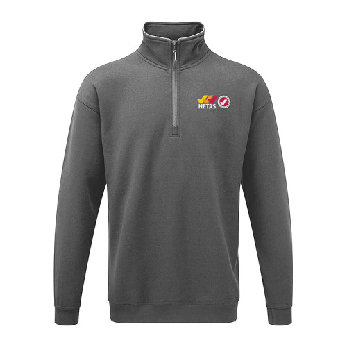 HETAS Approved Biomass Maintenance Scheme Quarter Zip - Image 2