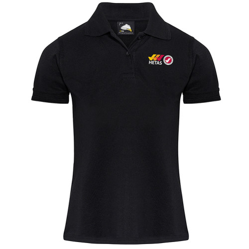 LADIES HETAS Approved Installer Polo Shirt