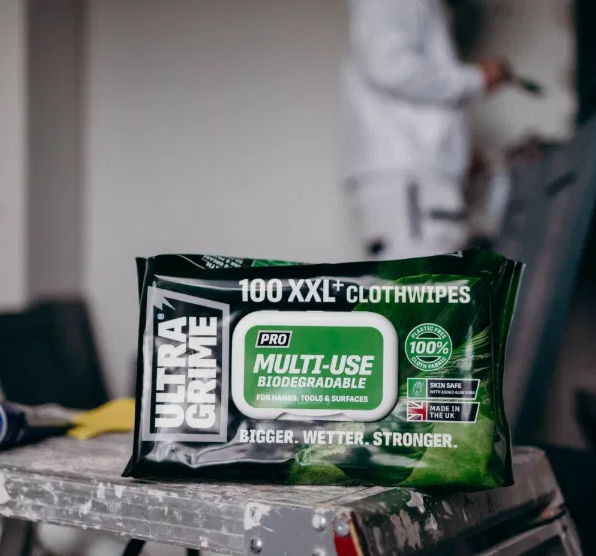 100 XXL Ultra Grime Wipes - Image 2
