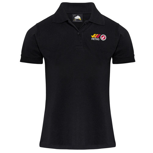 Ladies HETAS Approved Biomass Maintenance Scheme Polo Shirt - Image 3
